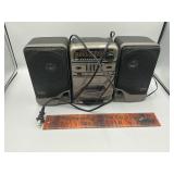 Radio cassette player