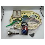 Vintage tray and contents
