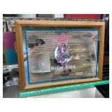 Miller High Life mirrored sign