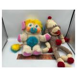 1986 popple puffball and monkey