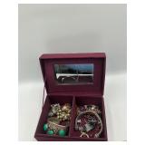 Jewelry box and contents