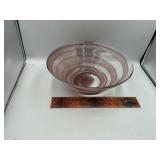 Art glass bowl