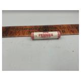 Roll of 2009 bank wrapped pennies