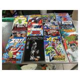 16 comic books