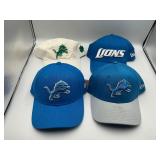 4 Detroit Lions SnapBack hats