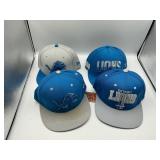 4 Detroit Lions SnapBack hats