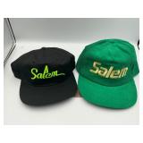 2 vintage Salem SnapBack hats