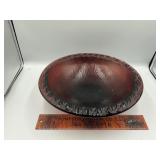Heavy glass bowl