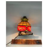 Vintage Carlsberg beer light