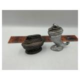 2 vintage desk lighters