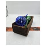 Watering globes in a box