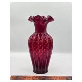 Fenton 11 inch ruffled vase