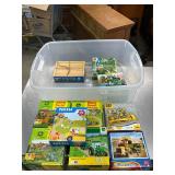 Tote of puzzles
