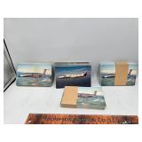 Airline postcards