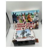 Horse-Opoly game and Star Wars model