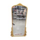 Mirror frame is plastic