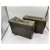 2 ammo cans