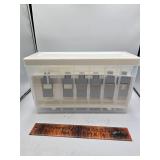 multi-compartment dry food and grain dispenser