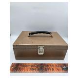 Lock box with key