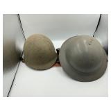Antique helmets