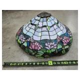 Stained glass shade damaged