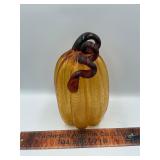 Glass pumpkin