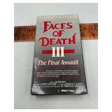 Faces of Death 3 vhs