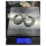 Sterling silver earrings