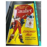 1950 Cavalier cigarettes advertising