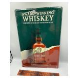 Buffalo Trace metal whiskey sign