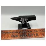 Cast iron Jeep anvil
