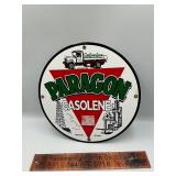 Enamel sign