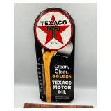 Metal Texaco thermometer