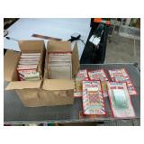 Box of vintage travel games