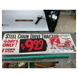 Vintage peddle tractor advertisement