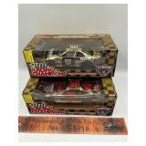 2 die cast cars