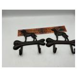 Cast iron dogs hooks