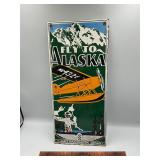 Enamel sign