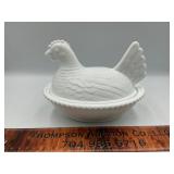 Hen on the nest