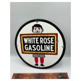 Enamel sign