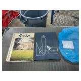 2 vintage yearbooks