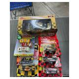 Die cast race cars
