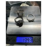 Sterling silver rings