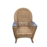 Wicker rocking chair