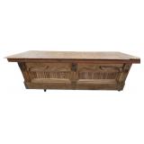 Antique wood general store counter 9ft*30*34 tall