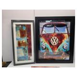 VW art signed and numbered