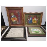 Art, Crewel embroidery