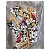Decorated clothes pins