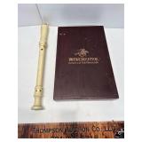 Winchester box, contents and a recorder