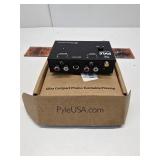 Pyle turntable preamp no cord
